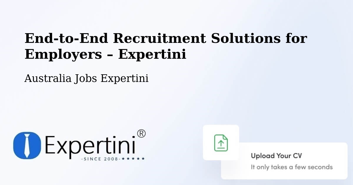Recruitment Solutions for Employers – Shellharbour - Shellharbour, Australia Jobs Expertini