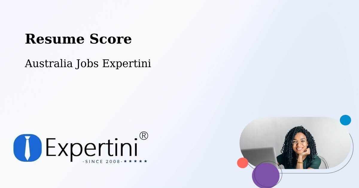 Resume Score & Job Description Match Tool – Shellharbour - Australia Jobs Expertini